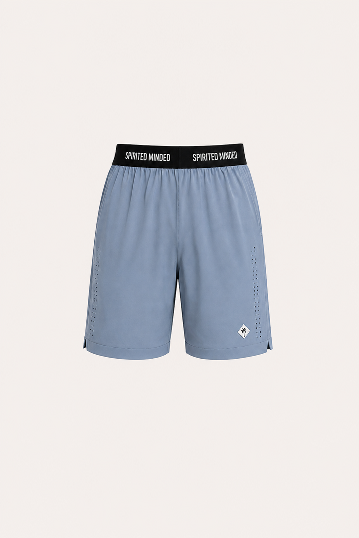 Short Solstice Flow - Gris / Bleu