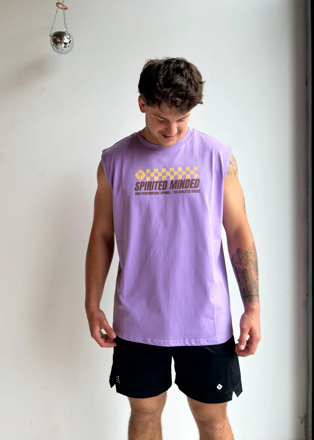 TANK UNISEXE PERFORM - VIOLET