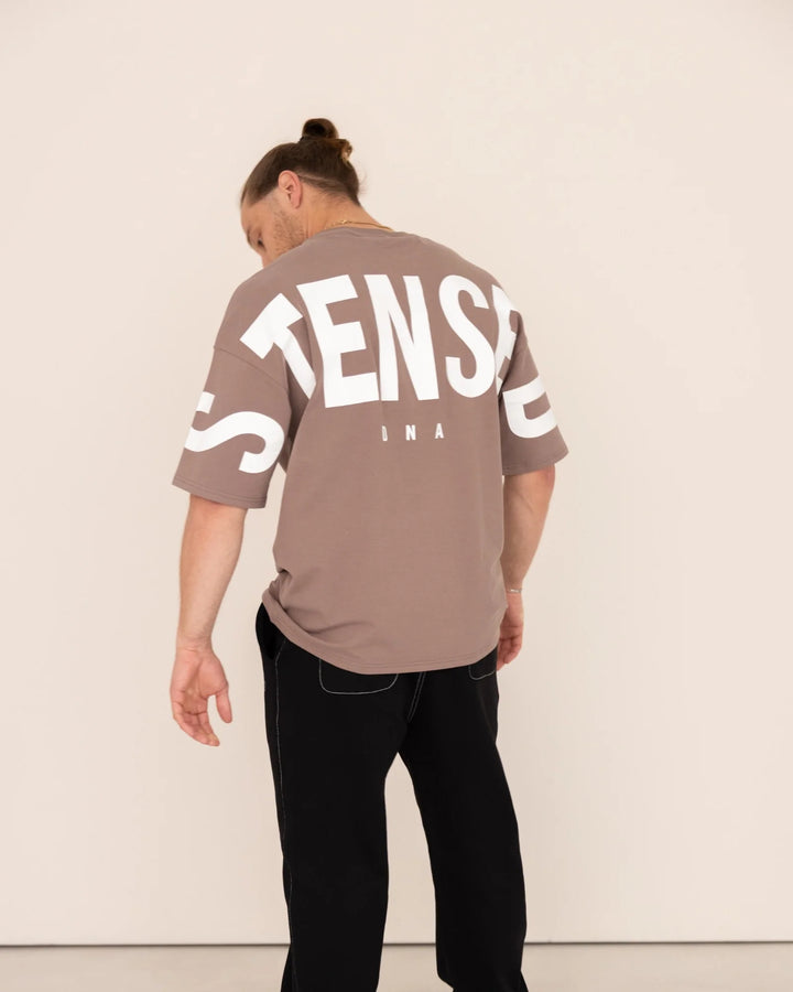 DNA T-shirt Oversize - Marron