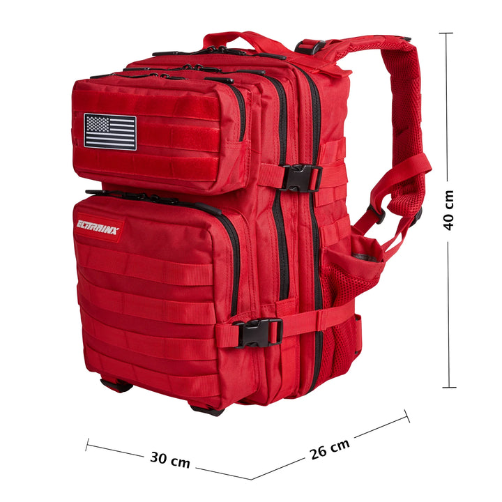 25L Red Tactical Backpack