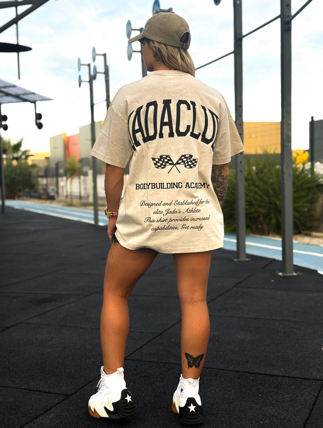 T-shirt oversize BB Academy Cream