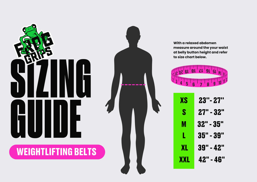 Ceinture d'haltérophilie -Lifting Belt Black/White