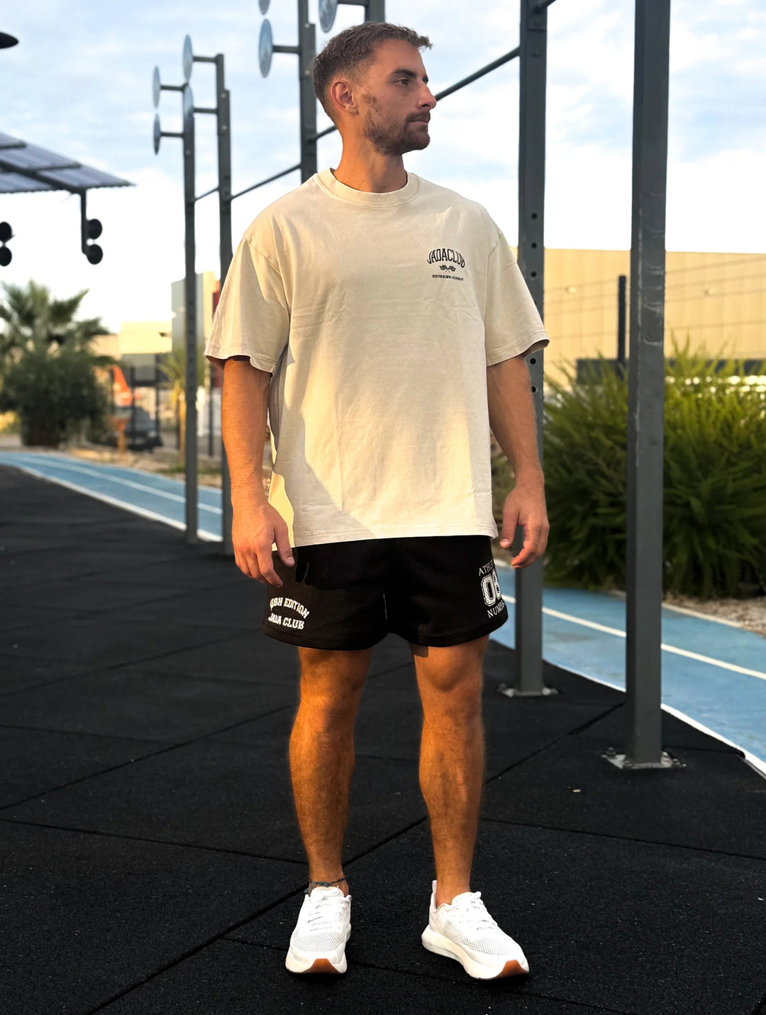 T-shirt oversize BB Academy Cream