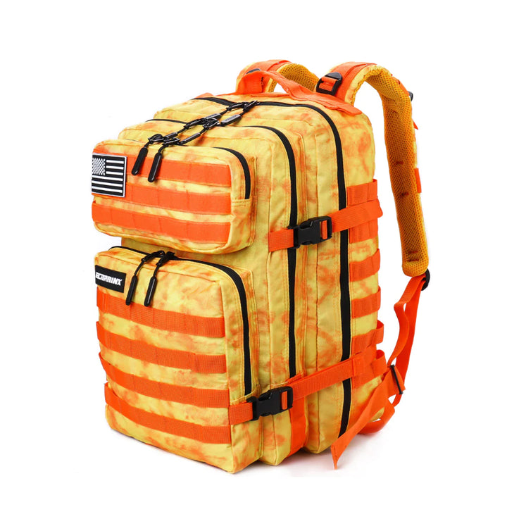 V1 45L Orange Jungle Tactical Backpack