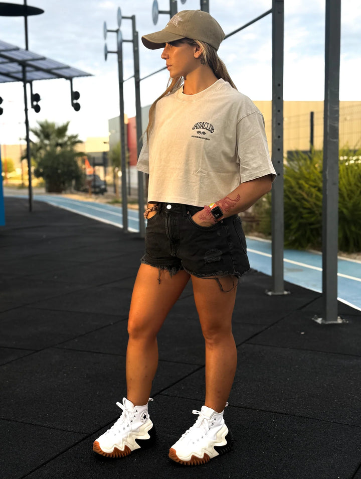 Crop-Top BB Academy Cream