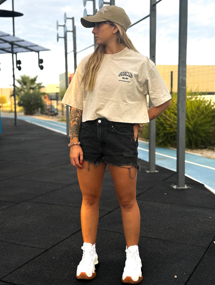 Crop-Top BB Academy Cream