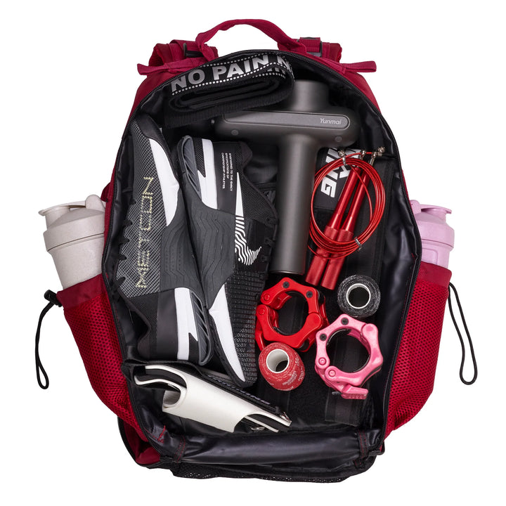 Sac à dos tactique V2 Premium 45L rouge foncé