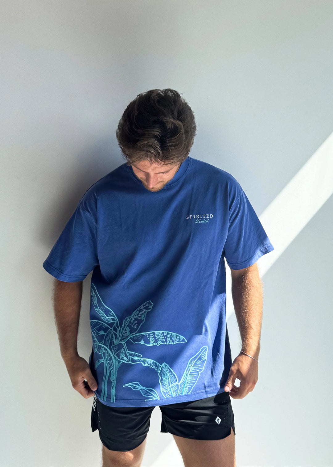 T-SHIRT BRODE OVERSIZE - PALM