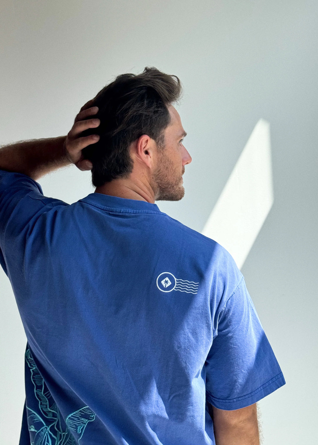 T-SHIRT BRODE OVERSIZE - PALM