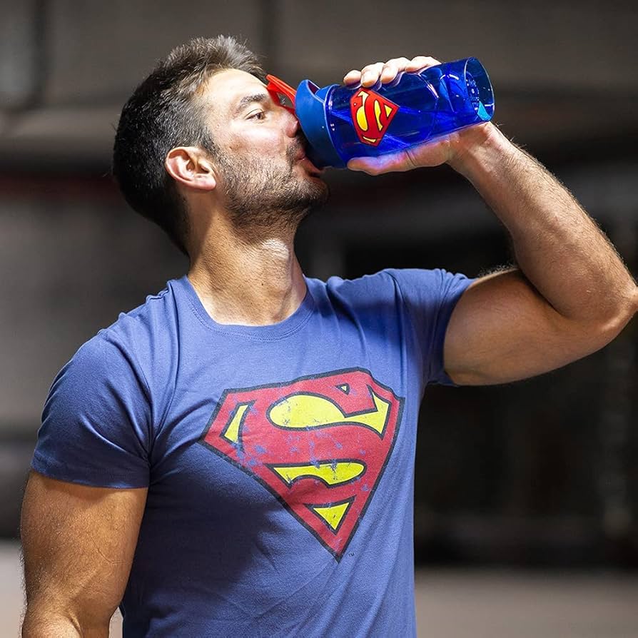 Shaker Shieldmixer® Hero Pro Superman Classic, 700 ml