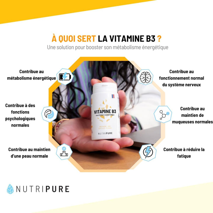 Vitamine B3 (3 mois)
