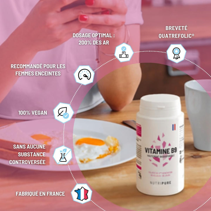 Vitamine B9 (3 mois)