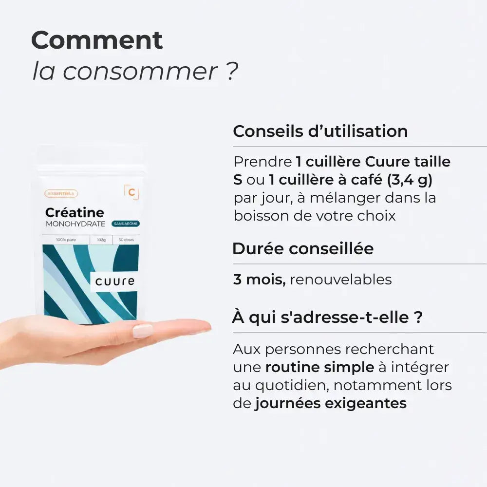Créatine Monohydrate 100g