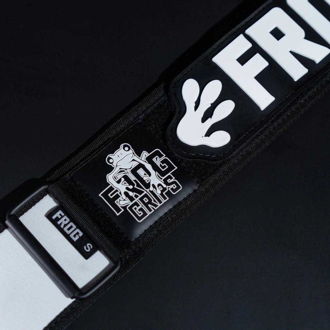 Ceinture d'haltérophilie -Lifting Belt Black/White