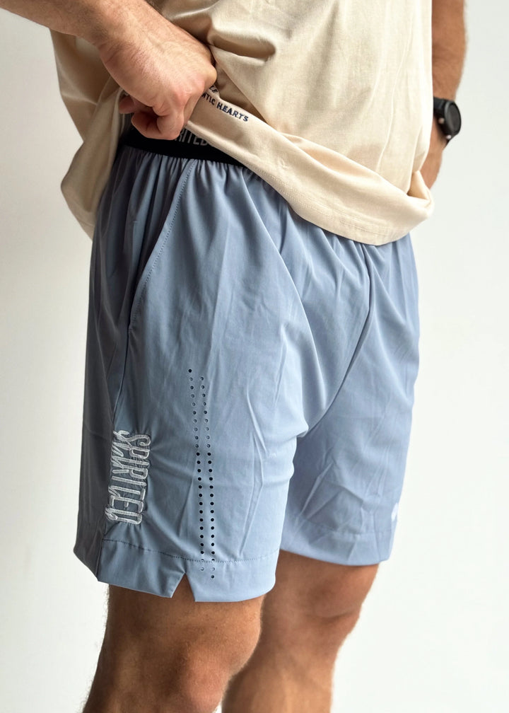 SHORT SOLSTICE FLOW - GRIS / BLEU