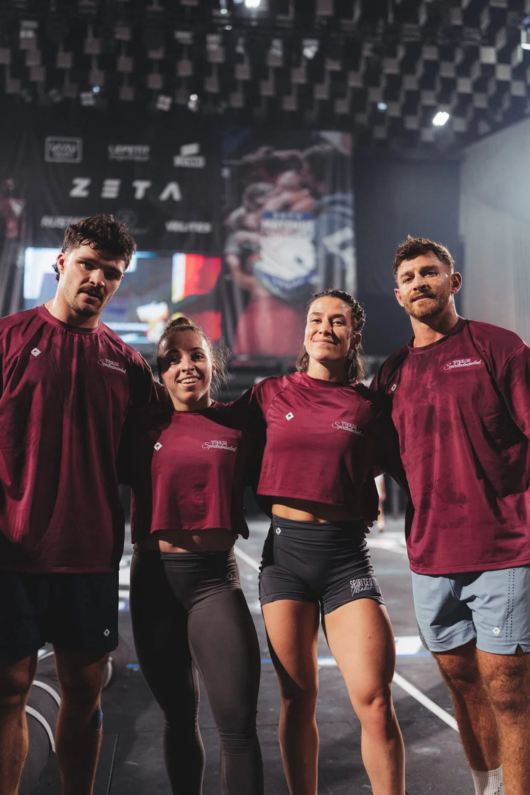 T-SHIRT OVERSIZE SOLSTICE FLOW - BORDEAUX