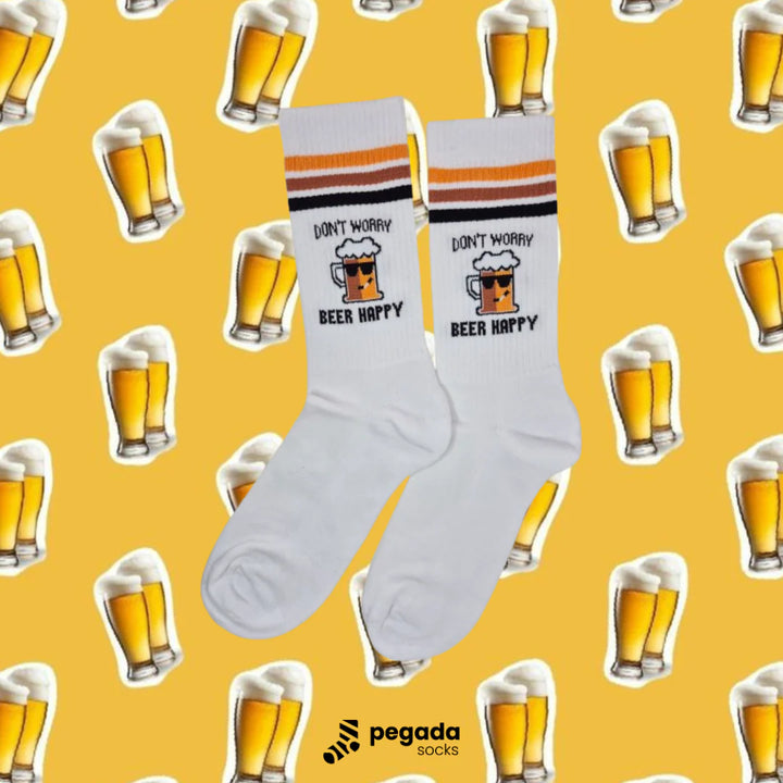 Pegada Socks -Beer Happy
