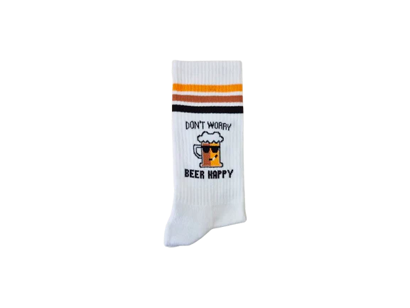 Pegada Socks -Beer Happy