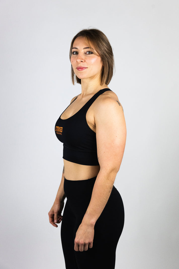 Brassière - Stensed Ignite Black