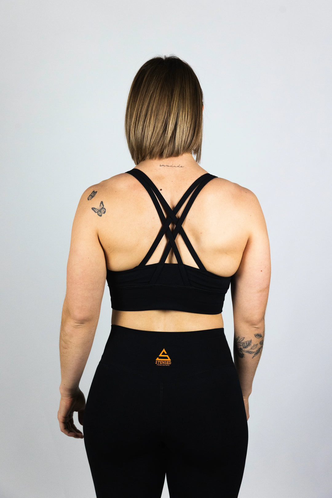 Brassière - Stensed Ignite Black