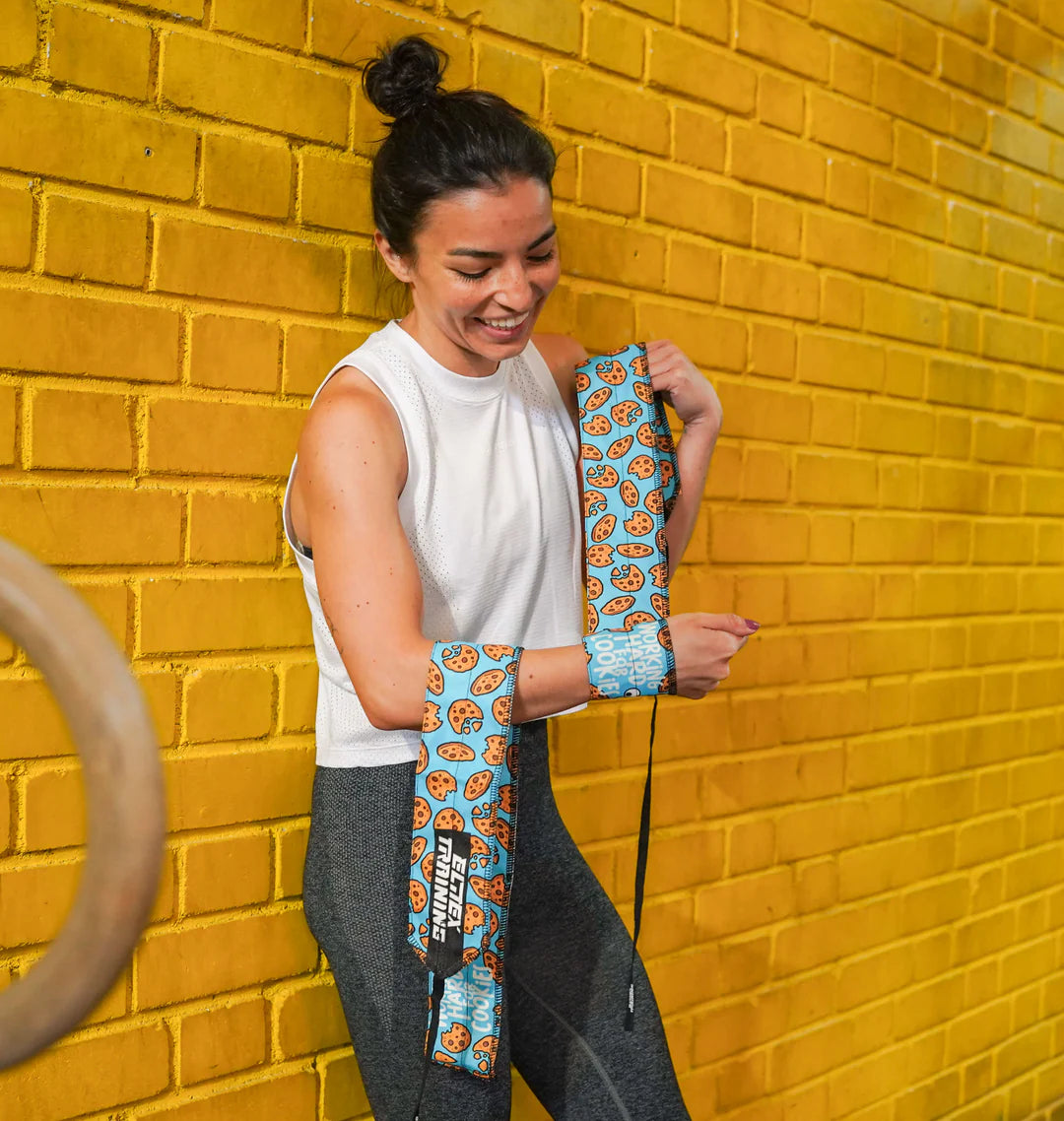 Bracelets en tissu pour cross training et haltérophilie - Cookie