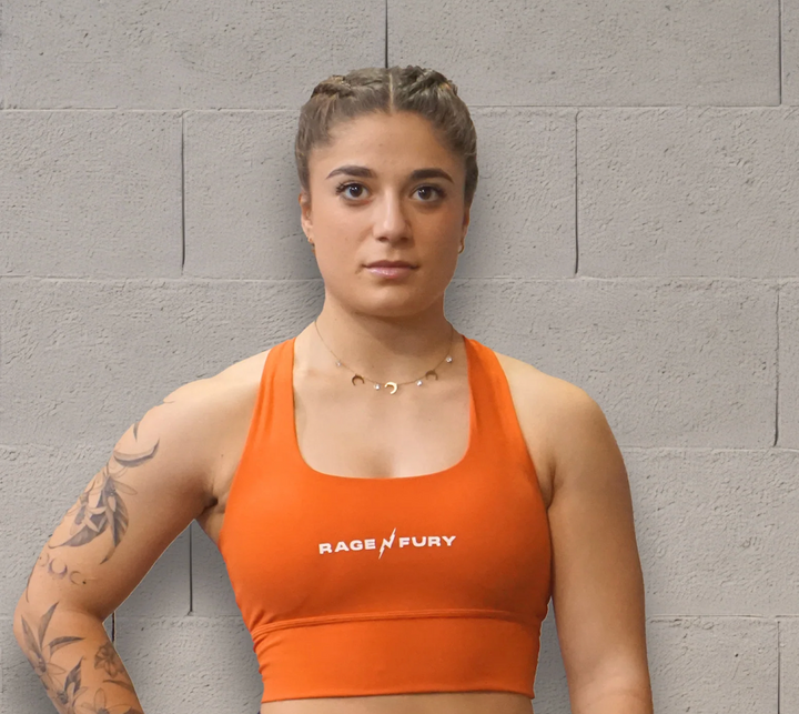 Brassière Orange IRON HEART