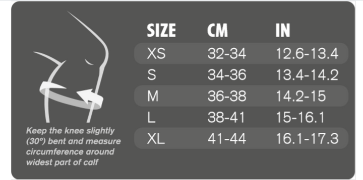 Manchon RX Tibia/Mollet 5mm (la paire)