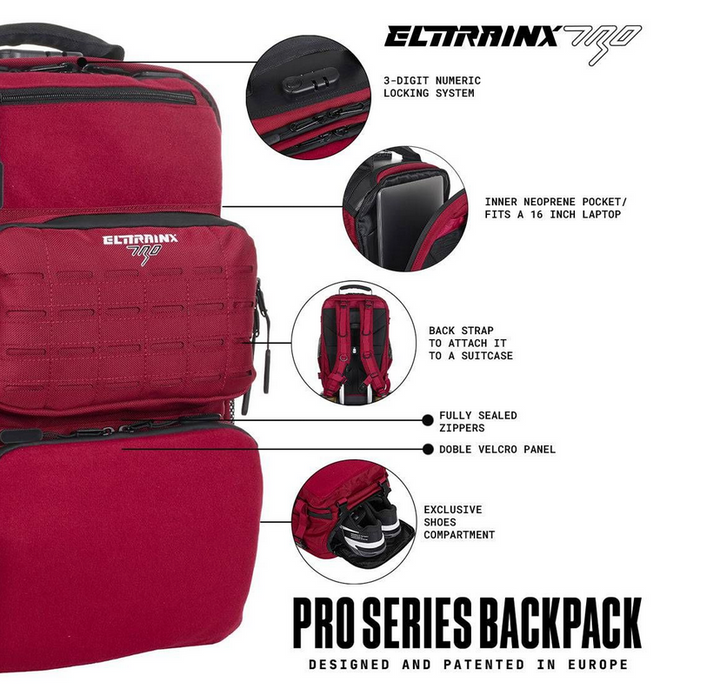Pro Series 45L Backpack Dark Red