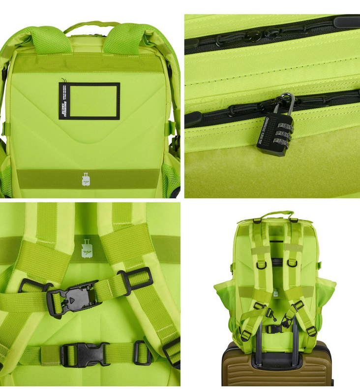 Sac à dos tactique Backpack V2 45L All In Lime