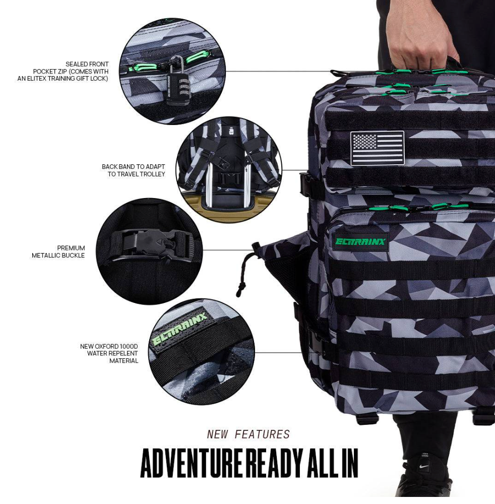 Sac à dos tactique HULK 45L