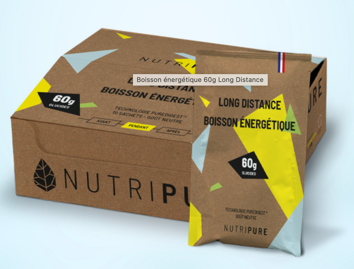 Boisson énergétique 60g Long Distance 10 sachets