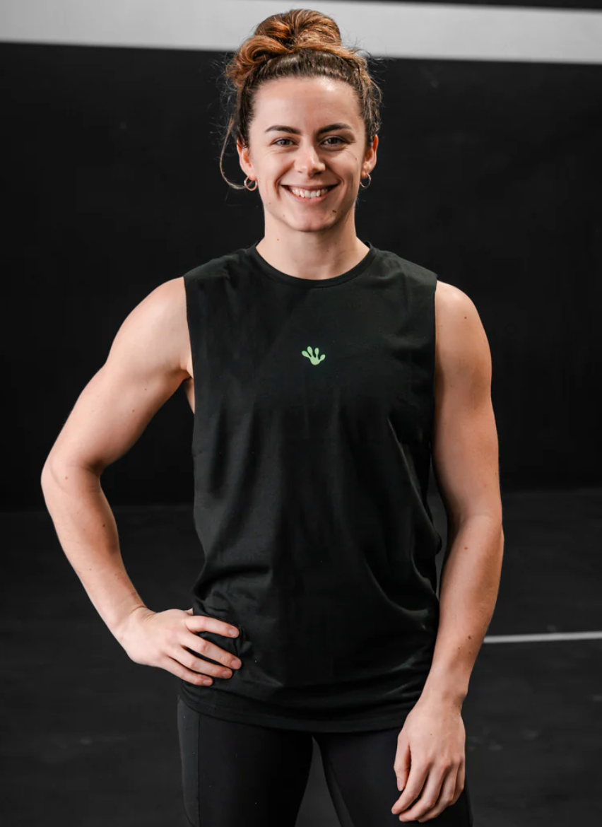 Unisex Muscle Tee Green