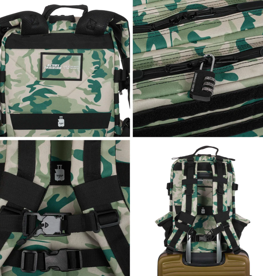 Sac à dos tactique 25L Vert camouflage