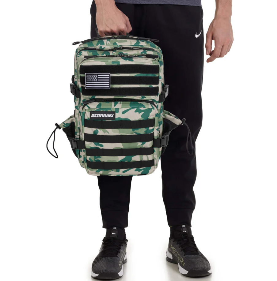Sac à dos tactique 25L Vert camouflage