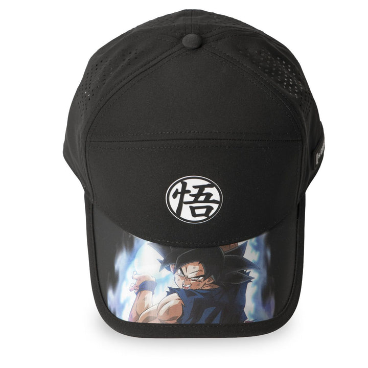 CAPSLAB -Casquette Six panel Dragon Ball Super Visière 3D Clip Noire