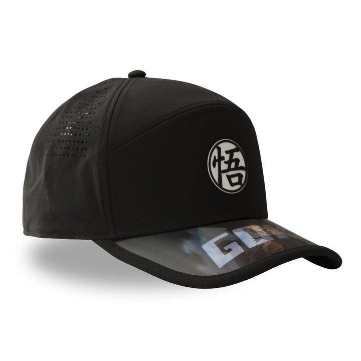 CAPSLAB -Casquette Six panel Dragon Ball Super Visière 3D Clip Noire