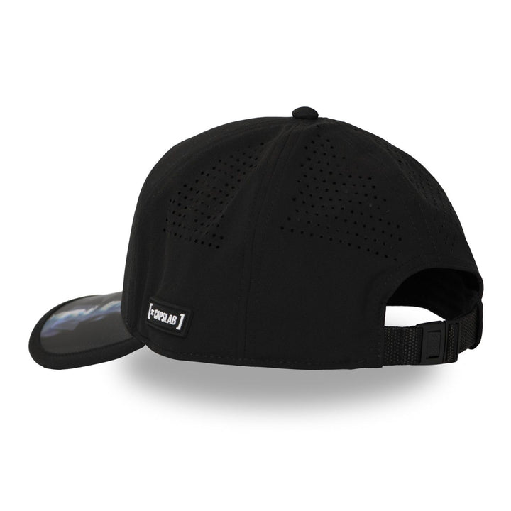 CAPSLAB -Casquette Six panel Dragon Ball Super Visière 3D Clip Noire