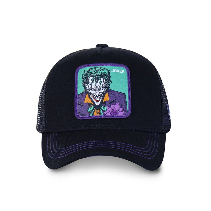 CAPSLAB - Casquette Joker DC Batman Black Purple Trucker Cap