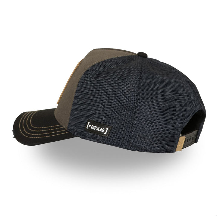 CAPSLAB -Casquette Trucker Looney Tunes Snapback Kaki