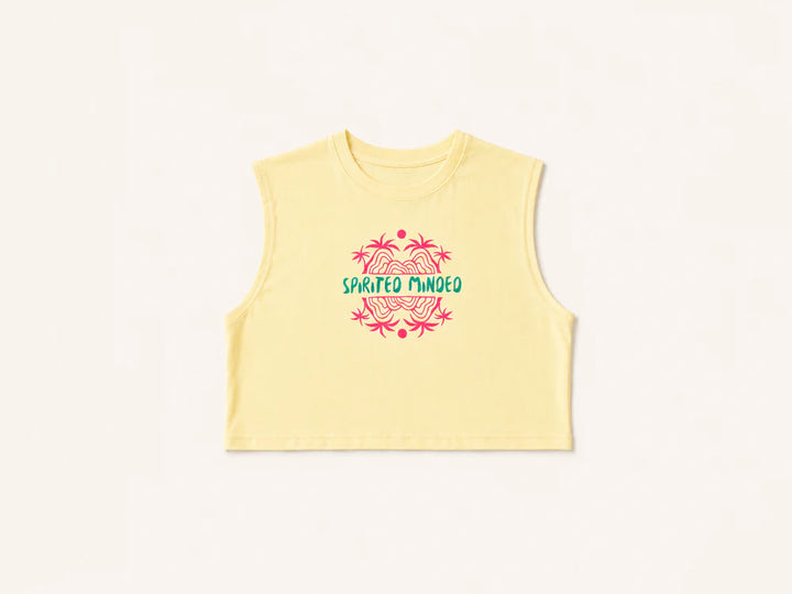 CROP TOP OVERSIZE "THE GOOD LIFE"