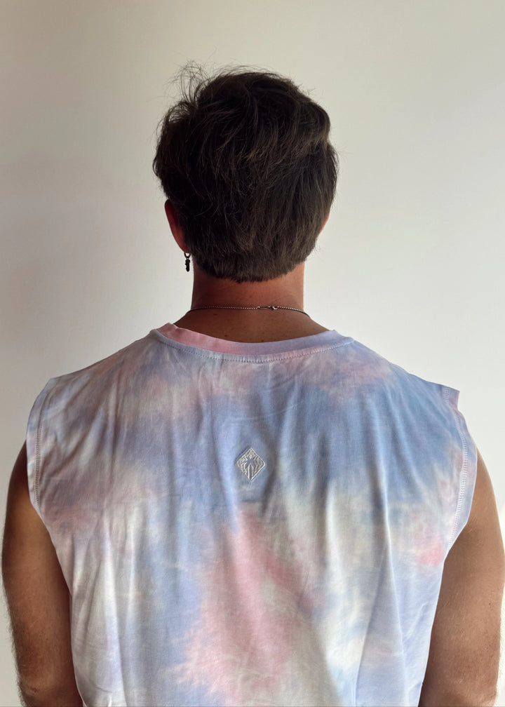 TANK OVERSIZE PINK SKY