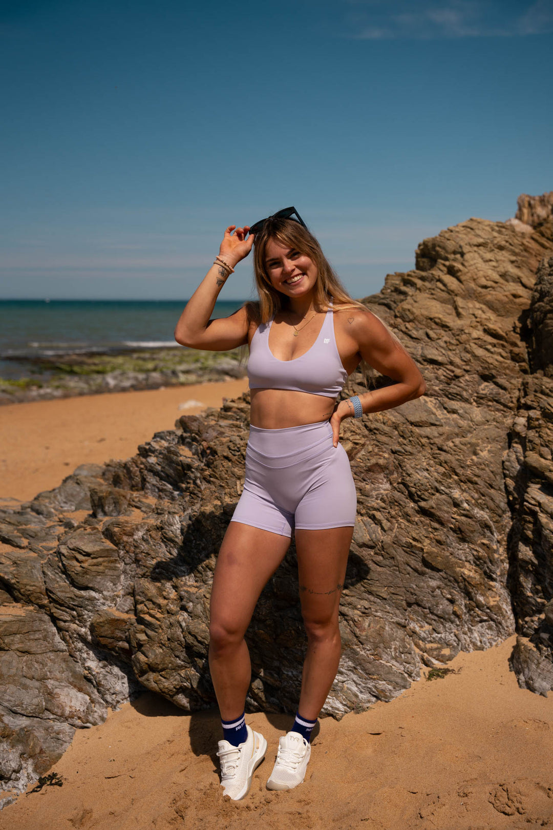 Short “Sorbet Lila”