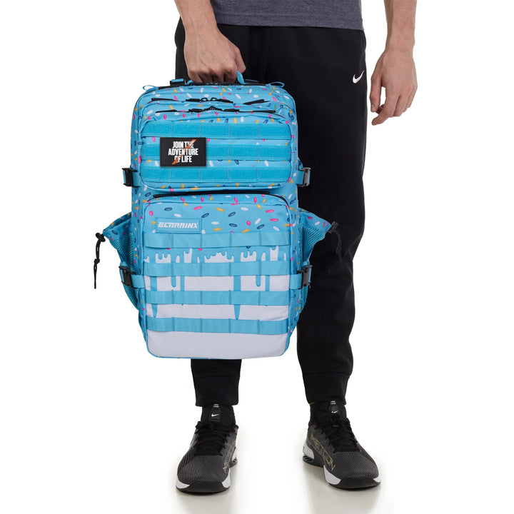 Sac à dos tactique V1 45L All in Bleu émaillé