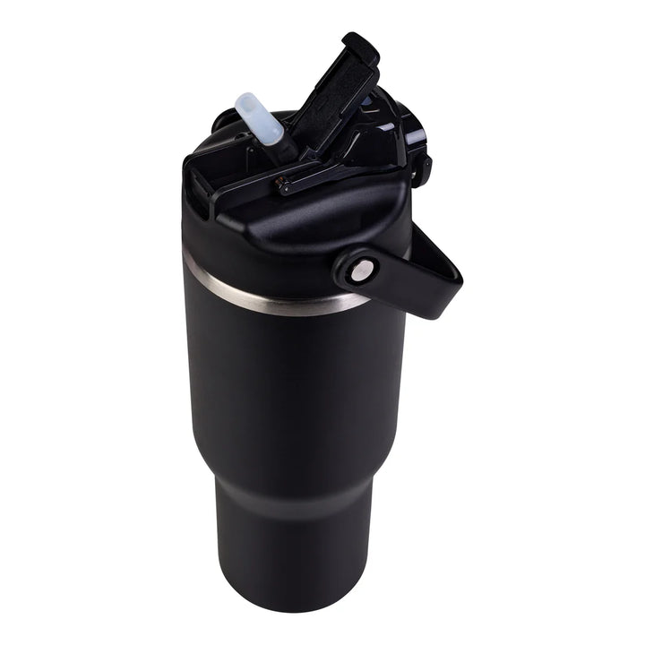 Bouteille Thermique En Aluminium Noir 1L
