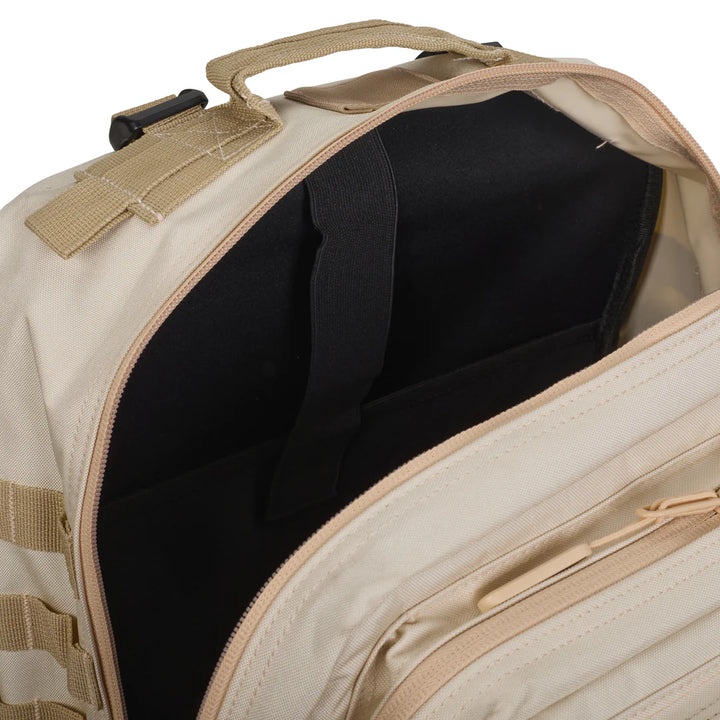 Sac à dos tactique V1 All In Crème kaki 45L