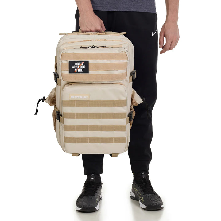 Sac à dos tactique V1 All In Crème kaki 45L