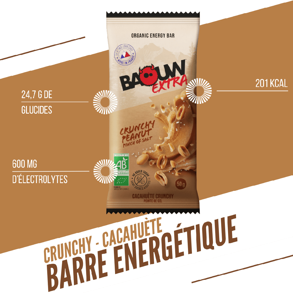 Barres Énergétiques - Crunchy/Cacahuète