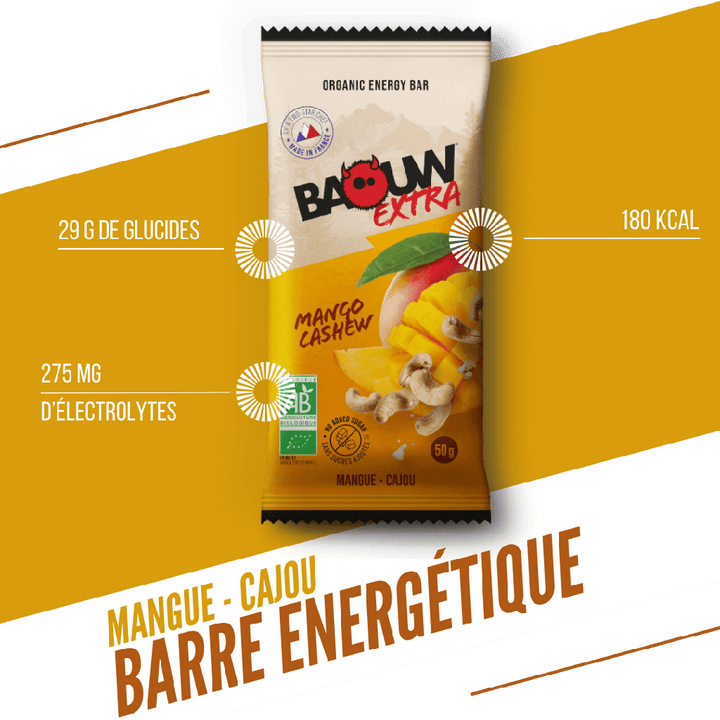 Barres Énergétiques - Mangue/Cajou
