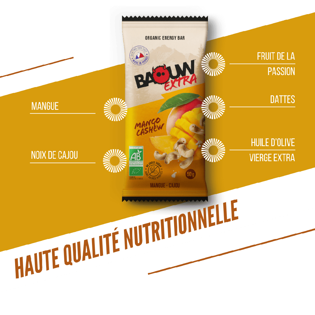 Barres Énergétiques - Mangue/Cajou