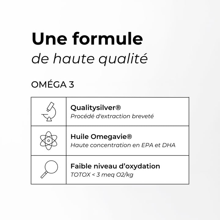 Oméga 3 (20 à 60 doses)